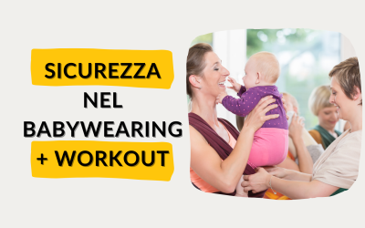 Babywearing sicuro nelle attività di danza, yoga e fitness genitore-bebé